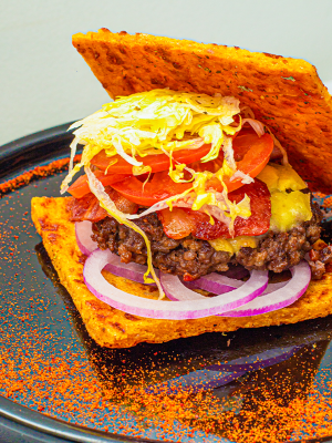 Hamburguesa sin harina