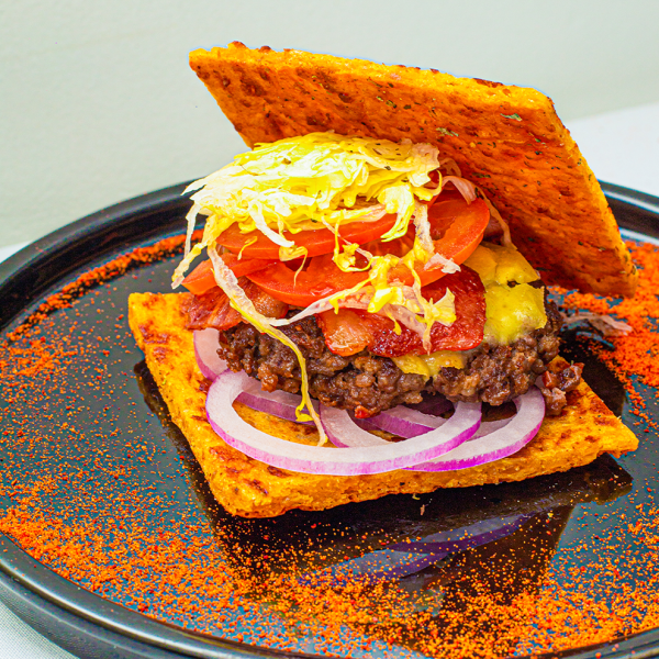 Hamburguesa sin harina