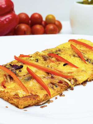 Pizza sin harina Criolla