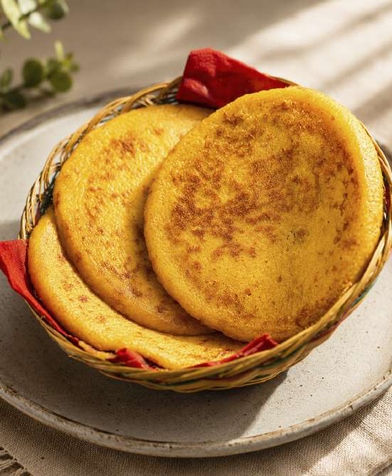 Arepa de ahuyama